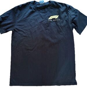 F1 Movie Merch APXGP black Graphic T-Shirt Size 2XL